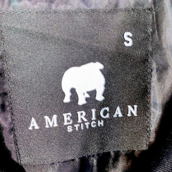 American Stitch Men's Knitted Long Sleeve Hooded Vest Jacket Size Small - Picture 4 of 14